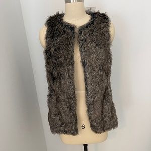 Banana Republic Faux Fur Vest- Small- New With Tags